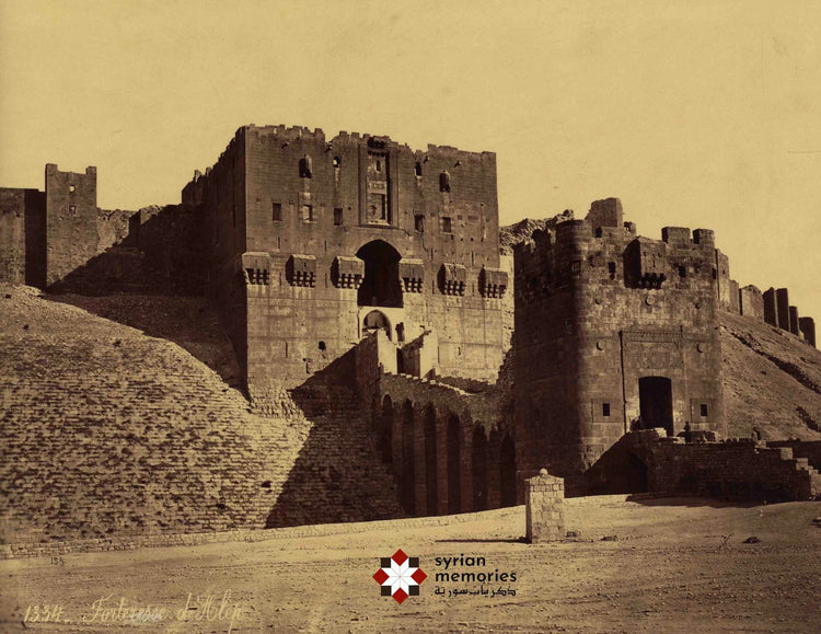 Citadel of Aleppo Bonfils Photo